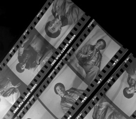 Picture of Lisa Jack with photo negatives