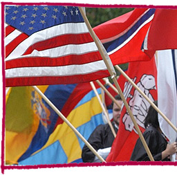Picture of flags
