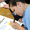 Student working image