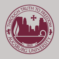Augsburg seal on a gray background